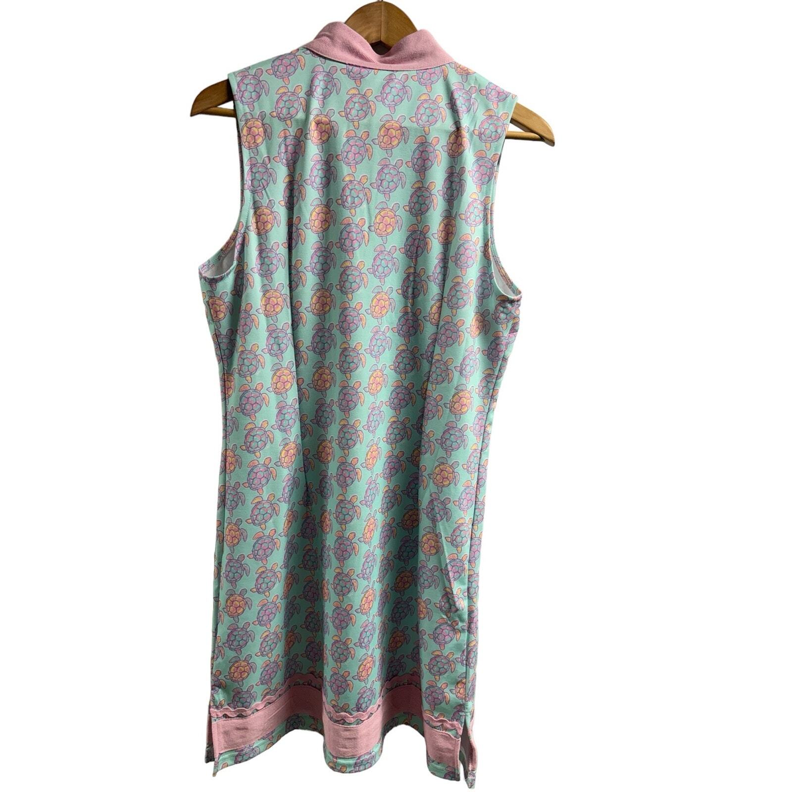 Simply Southern Tunic Turtle Sleeveless Dress NWT | Size Medium