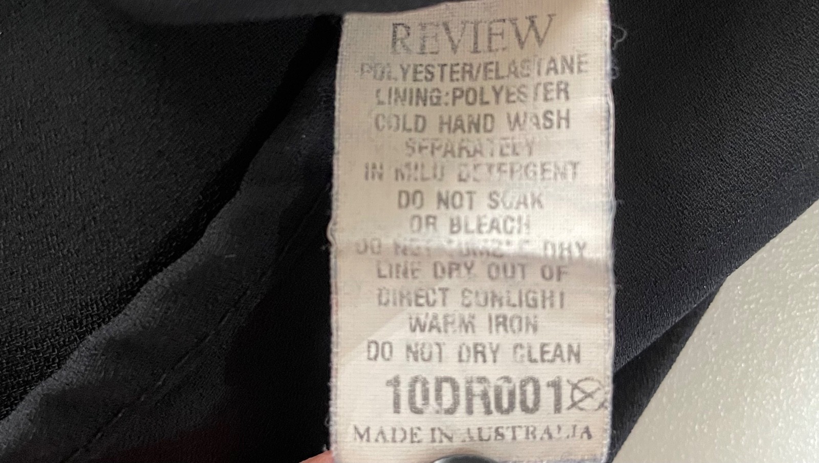 Review Dress Size 6 Black Pleated Ruffle Buttons Chiffon Fit & Flare Party Work