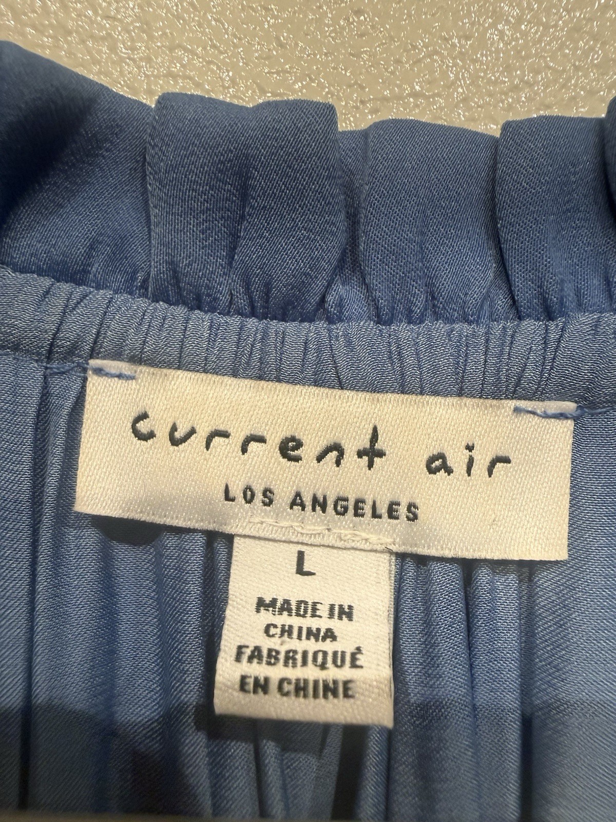 Current Air Cara Sleeveless Ruffle Neck Pleated Teal Mini Dress L