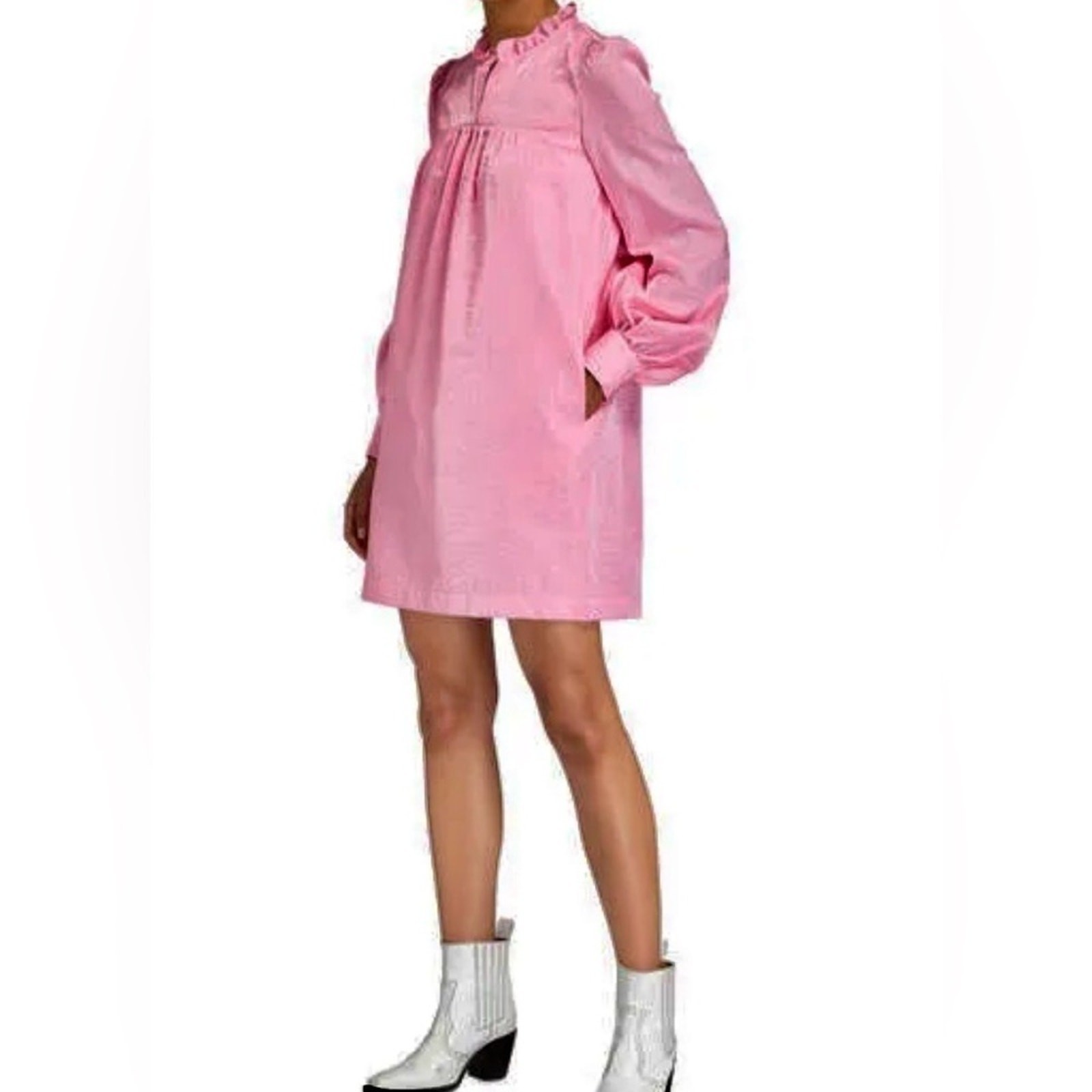 Baum und Pferdgarten Abernathy Rosebloom Dress EU 42 US 12 Pink Babydoll