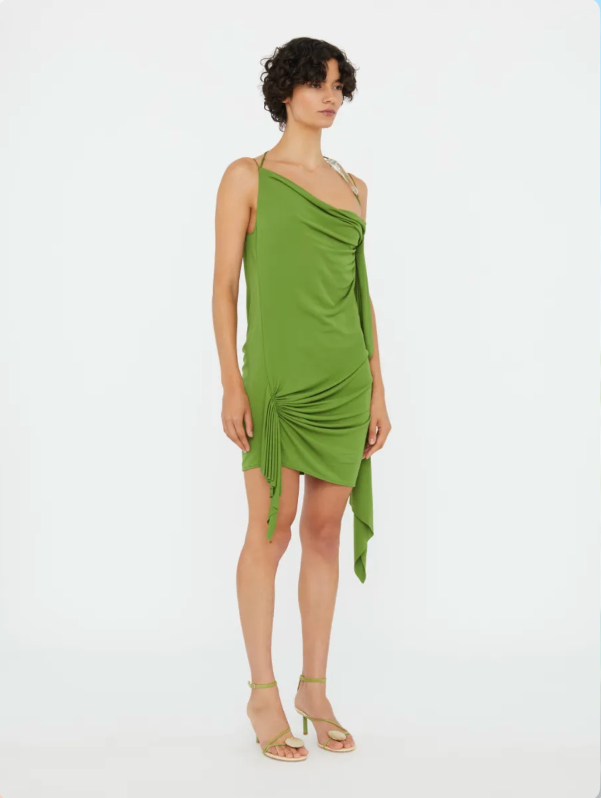 BNWT CHRISTOPHER ESBER CACTUS ENCASED NATURE CASCADE MINI DRESS – SIZE 2 US