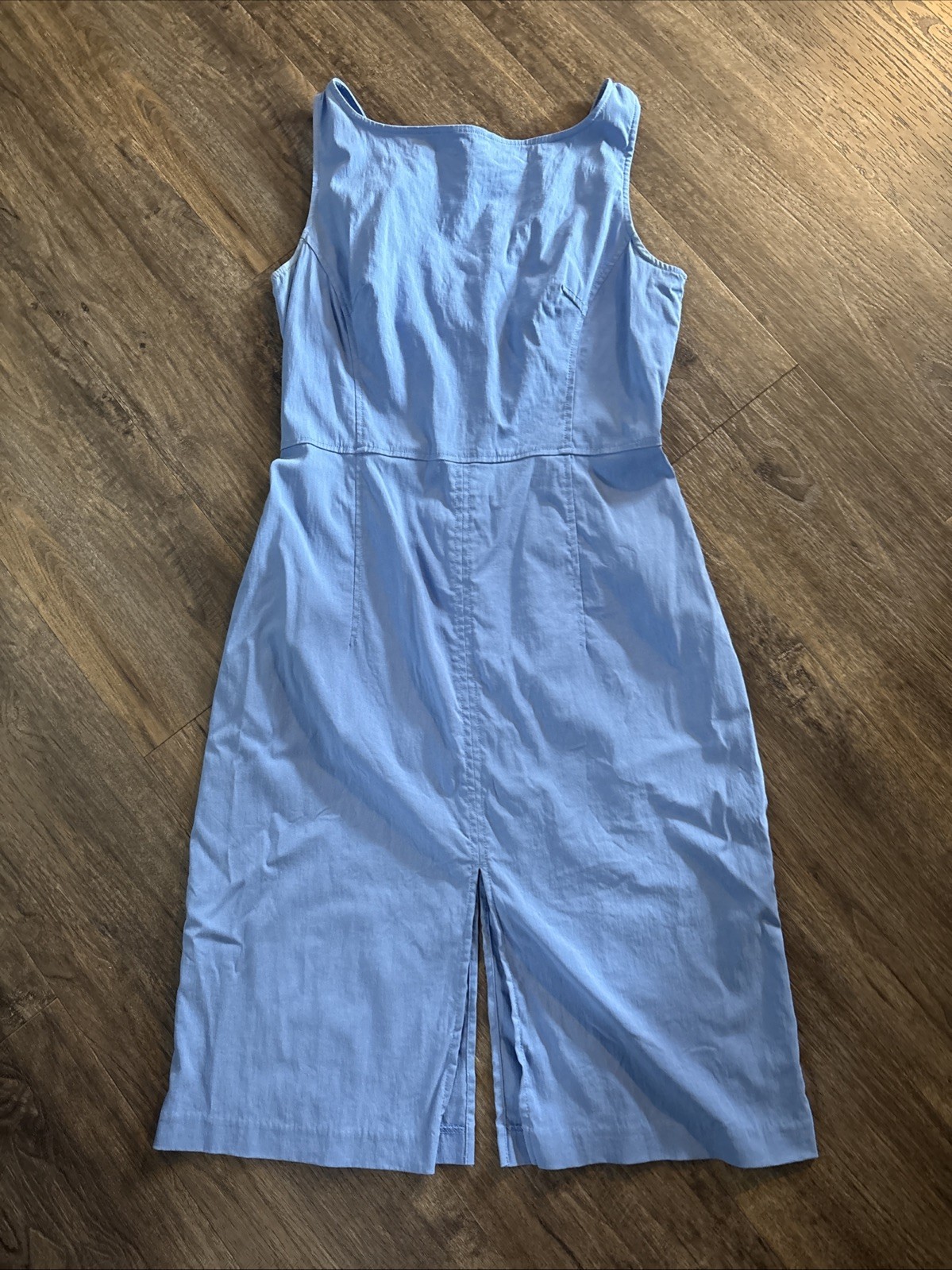 Express Stretch Women’s Sheath Dress Cornflower Blue 90s Style Size 9/10