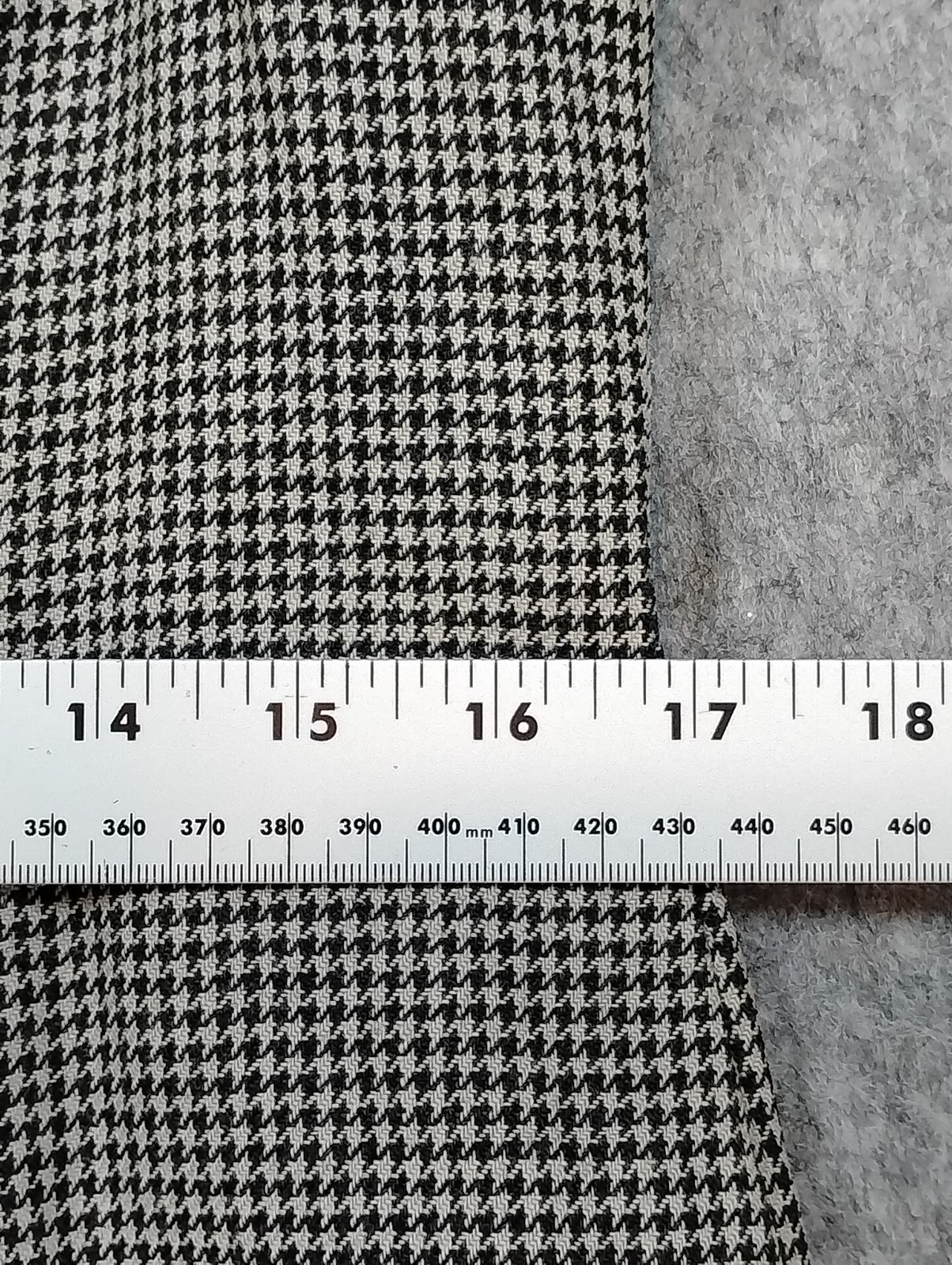 VTG Talbots Dress Sz 10 Houndstooth USA Wool Button Front Workwear Classic