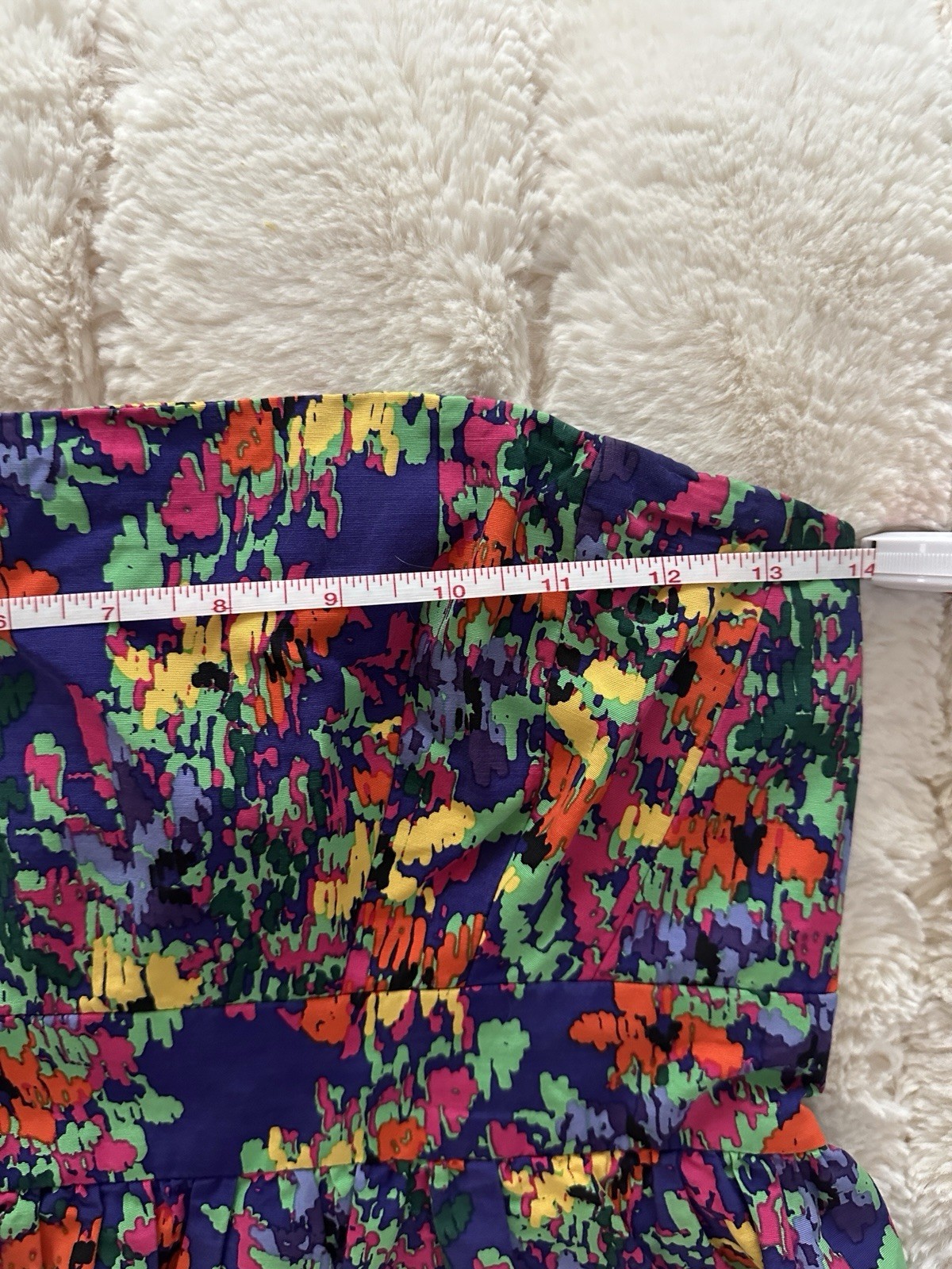 Shoshanna Multi Color Print Dress Size 2