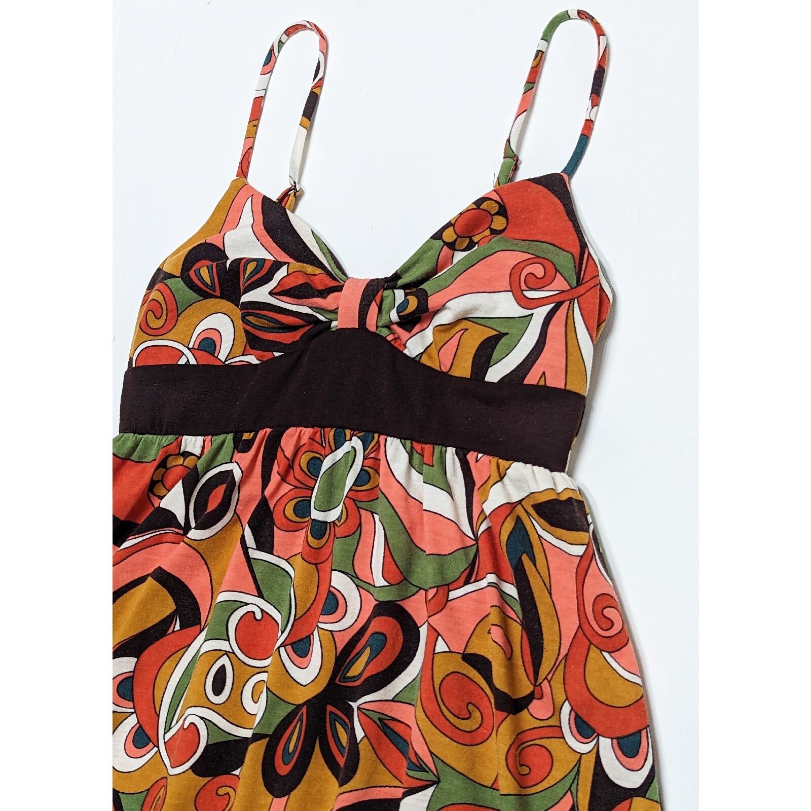 MOSSIMO SUPPLY CO. Spaghetti Strap Summer Dress With Flower Print Size XS