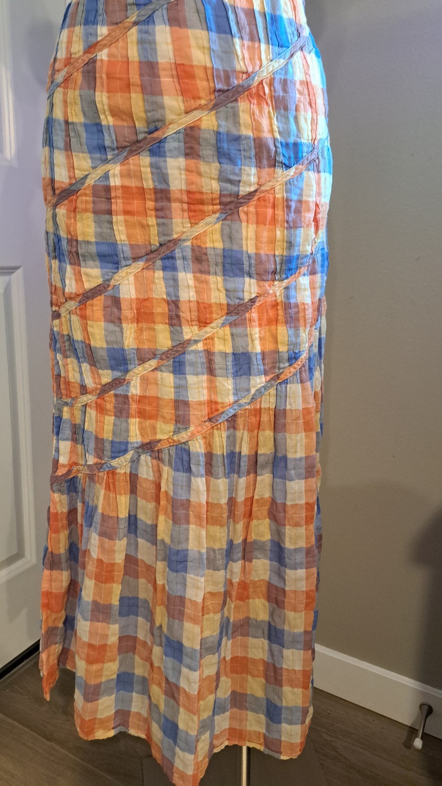 Rejina Pyo Designer RTR Gingham Dress British Size 6