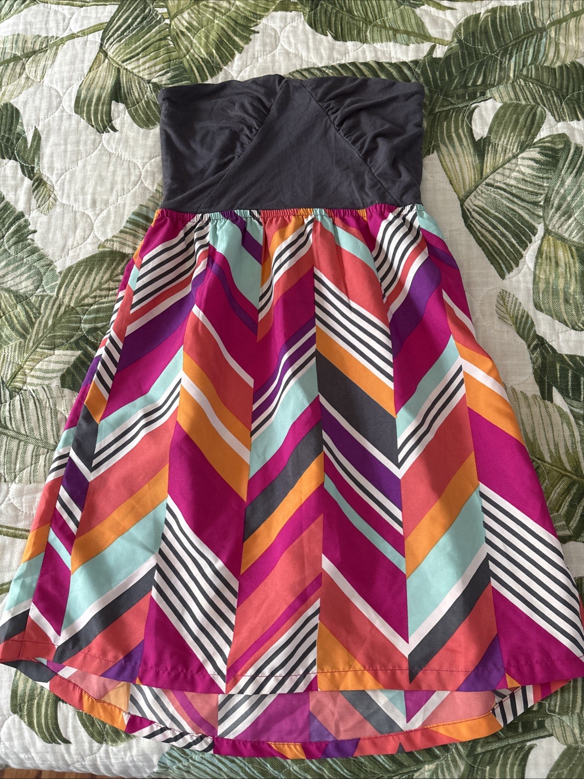 Roxy Quiksilver HALTER TOP DRESS SKIRT BATHING SUIT BIKINI COVER UP XS
