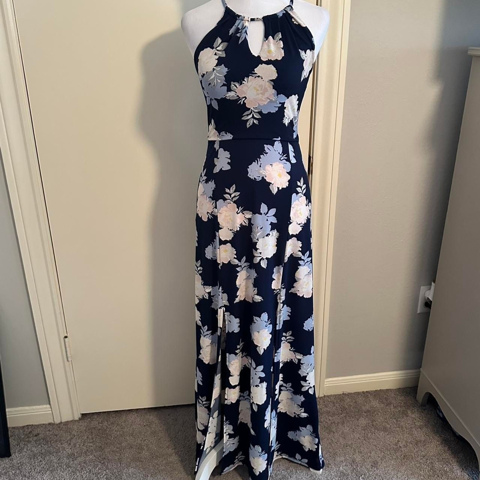 Candie-s Women’s Navy and Blue Dress