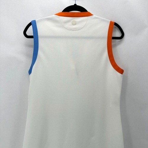Tory Burch Tory Sport Sleeveless Tunic Dress Size L White Tennis Pickleball NWT
