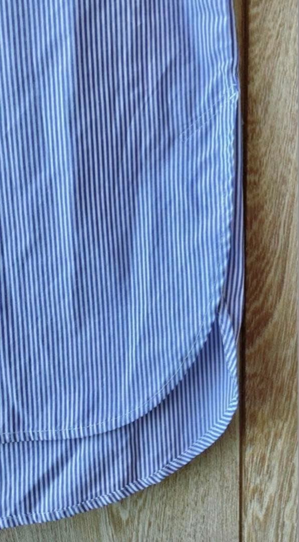 MUJI Long One Piece Stripe Natural Adult Casual Natural Life