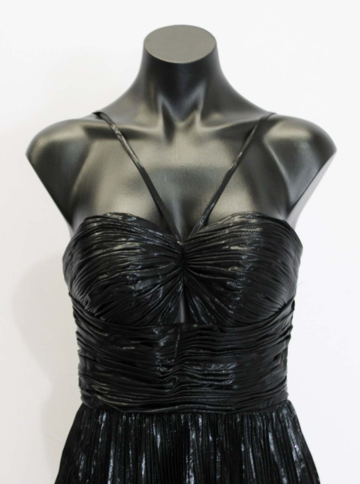 Stacees Women’s A-Line Short Mini Pleated Homecoming Dress LB3 Black Size 6