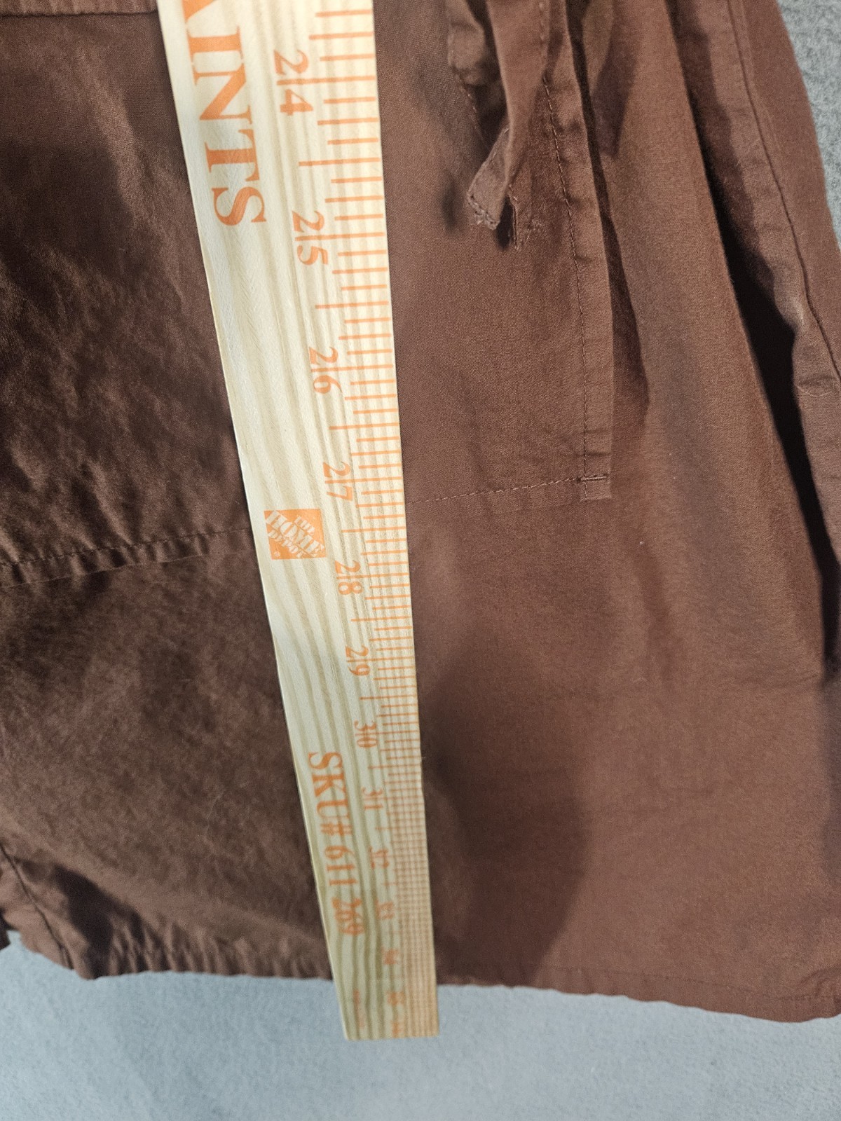 The Normal brand Avery Utility Dress Espresso XL Button Down Collared Boho