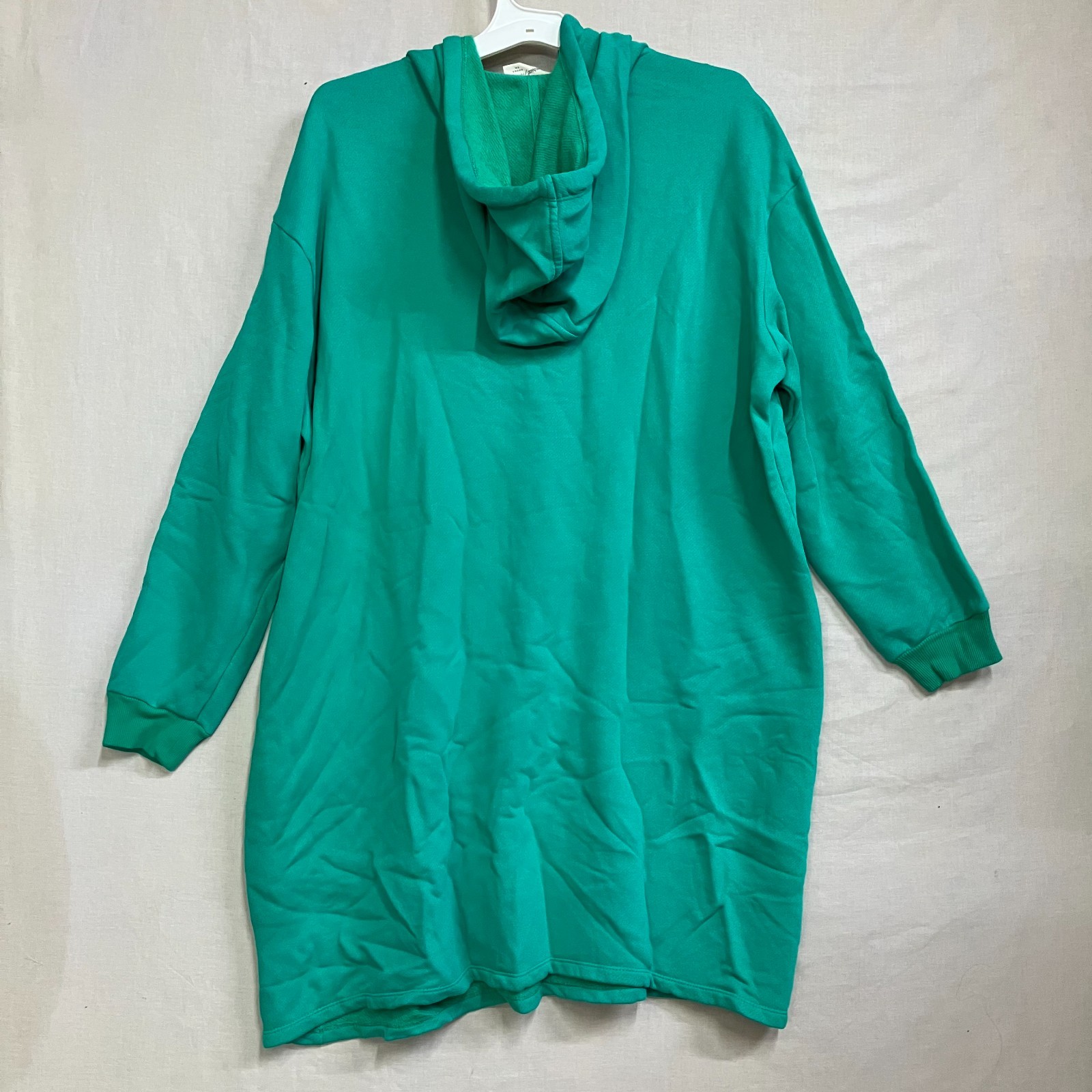Universal Thread Dress Long Sleeve Mini Fleece Tunic Women’s XL Pockets Green