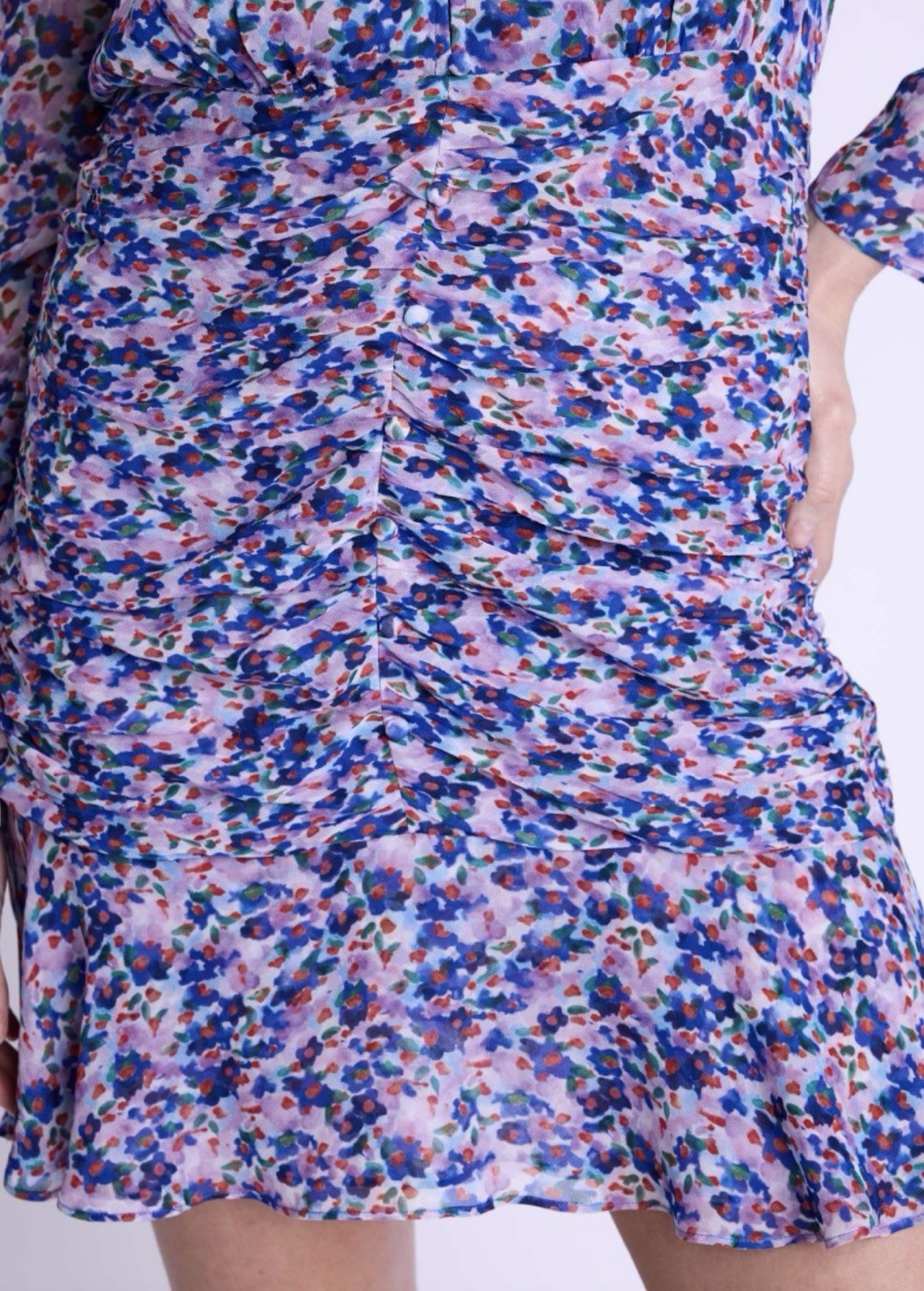 BERENICE Rumba Printed V-neck short dress BNWT 34/ XS $299