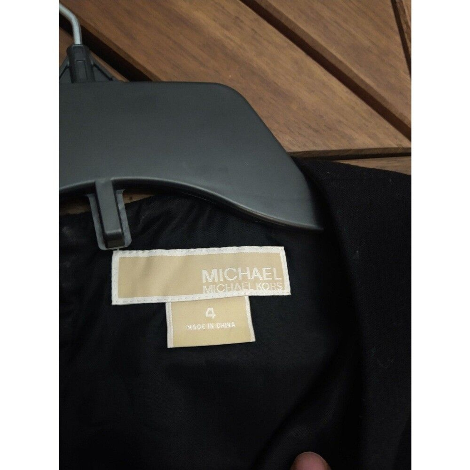 Michael kors sleeveless black dress Size 4 Officey Classy City