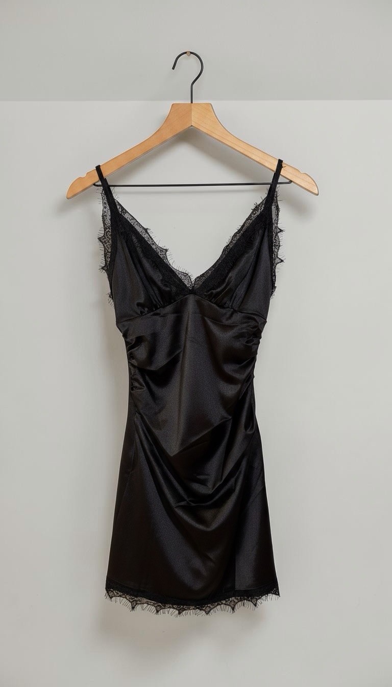 Shein Womens Medium Black Lace Dress Night Out Size M