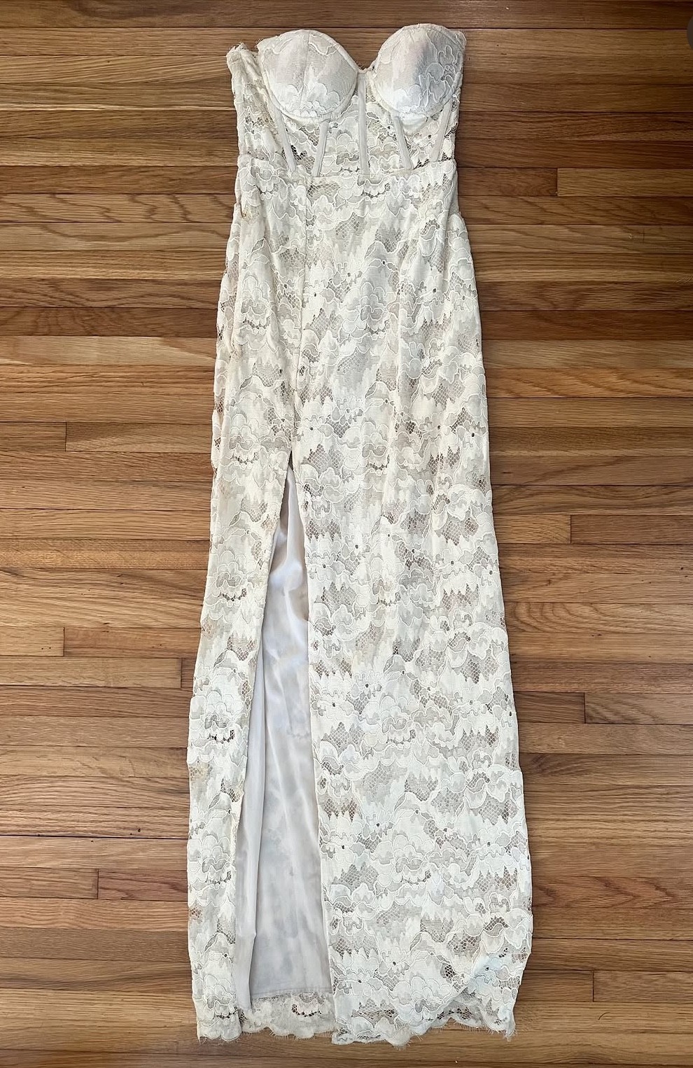Lovers + Friends Lace Strapless Dress size XS