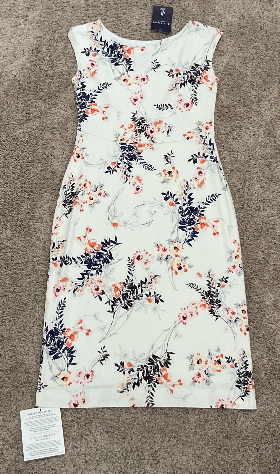 ALIE STREET Pippa Shift Dress US Size 4-6 Floral “Japanese Garden”