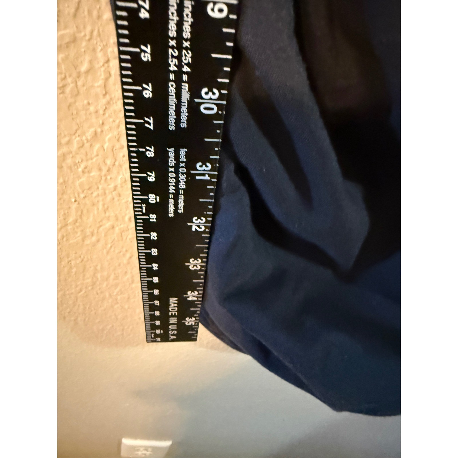 Mapale Navy Blue Batwing Ruched Mini Dress XL Made in Colombia Sexy Clubwear