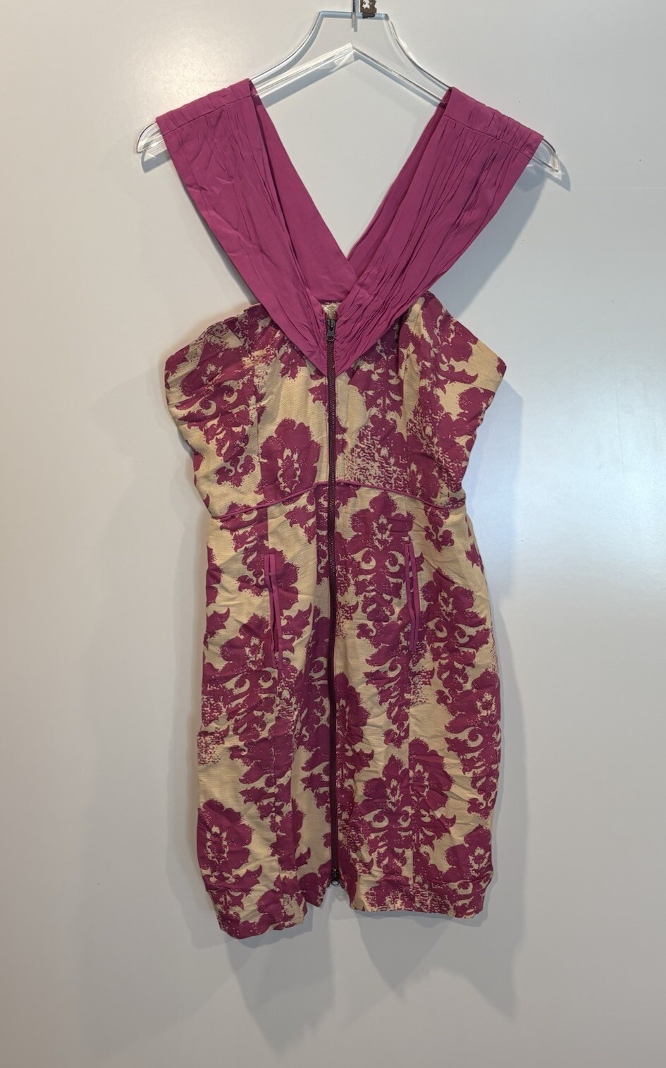 Plenty by Tracy Reese Womens Silk Halter Dress Size 8
