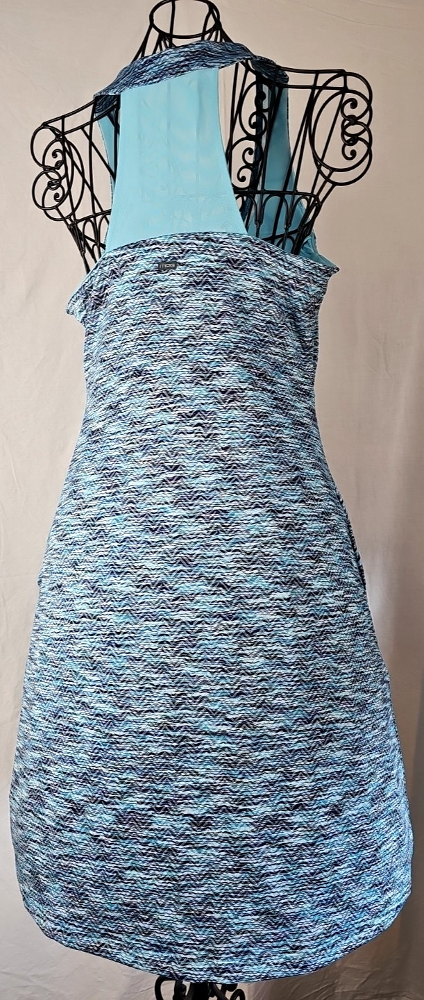 MPG Athletic Mesh Racerback Dress Built In Bra Side Pockets Women’s Lg NWOT