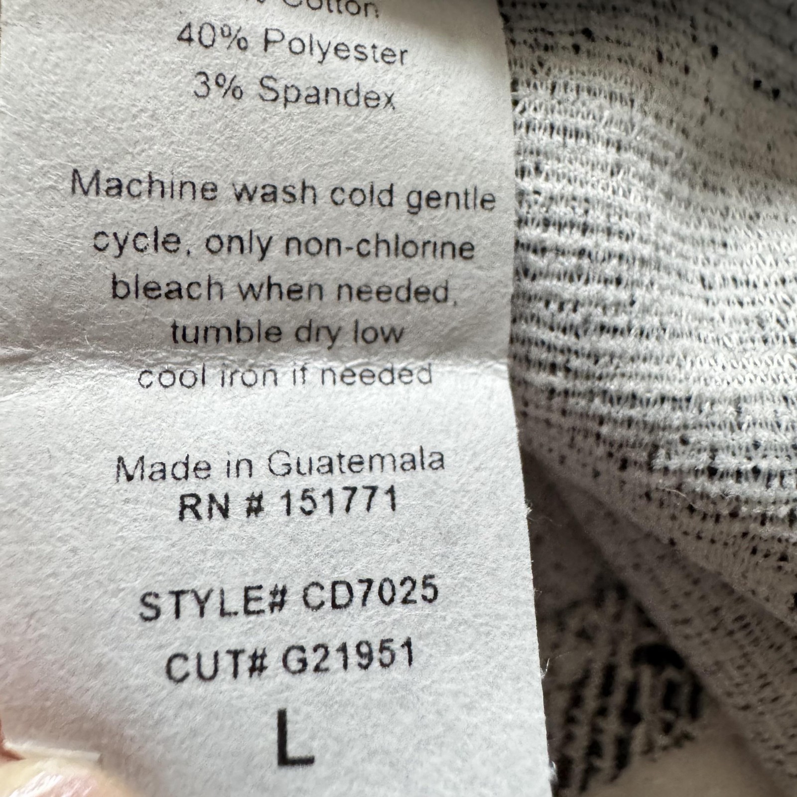 Gilli Dress Womens Large Gray Wrap 3/4 Sleeve Ruffle Hem Knee Length Old Money