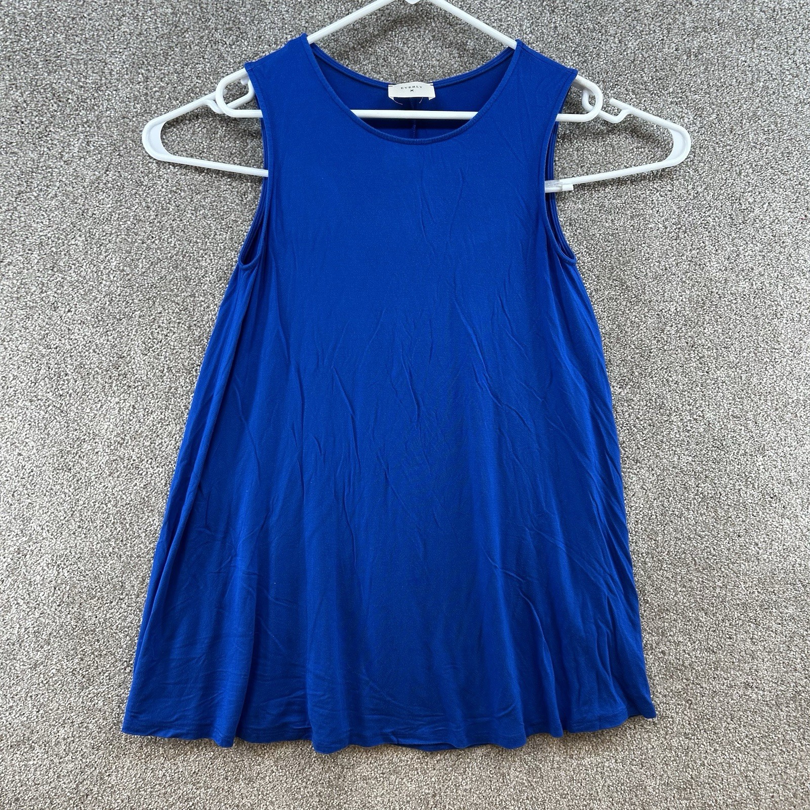 Everly Women’s Dress Size Small Blue Sleeveless Pullover Stretch