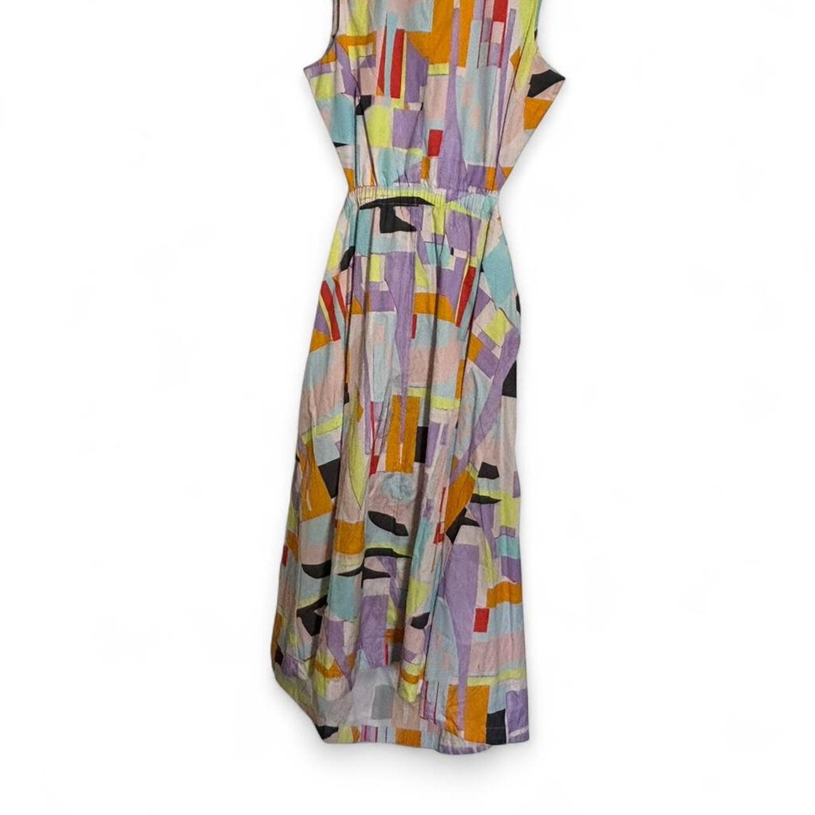 Spring Dress Nordstrom Open Edit Multicolor Long Boho Artsy Women’s 2XL NWT