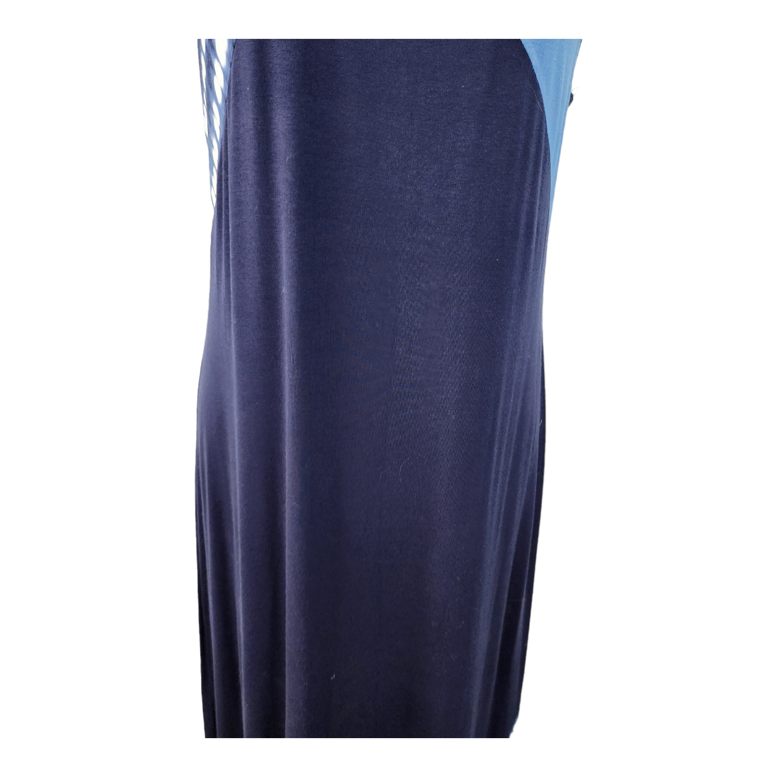 Style Co Bodycon Maxi Dress Juniors Medium Blue Sleeveless Stretch Sundress Sexy