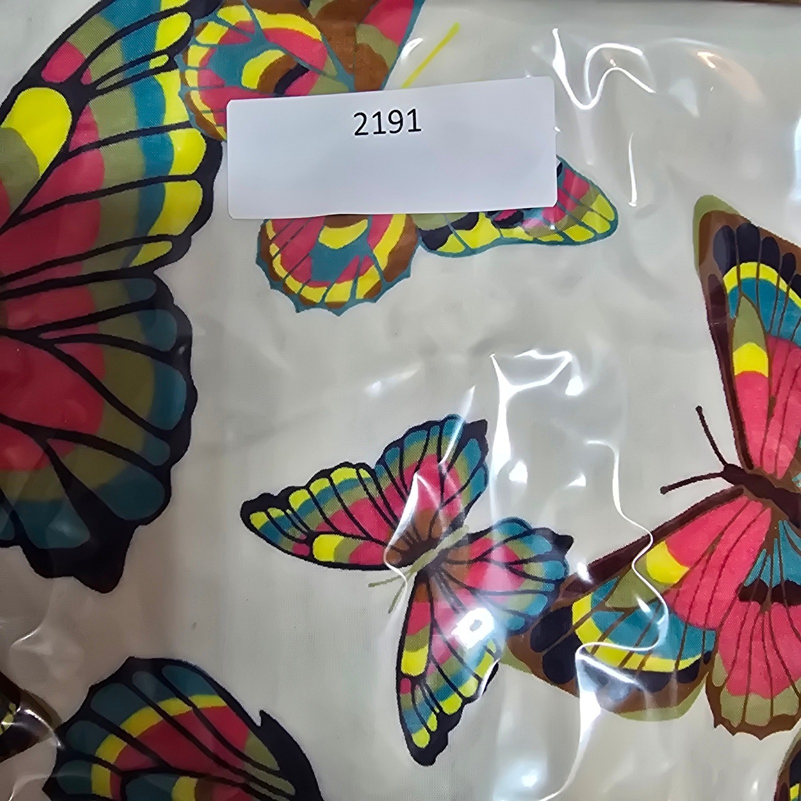 Old Navy Womens Butterfly Print Cotton Sun Dress White Pink Yellow Large