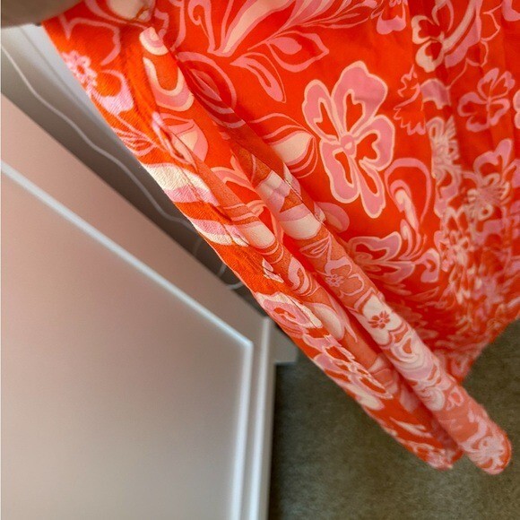 Olivaceous Tropical Maxi dress boutique Large