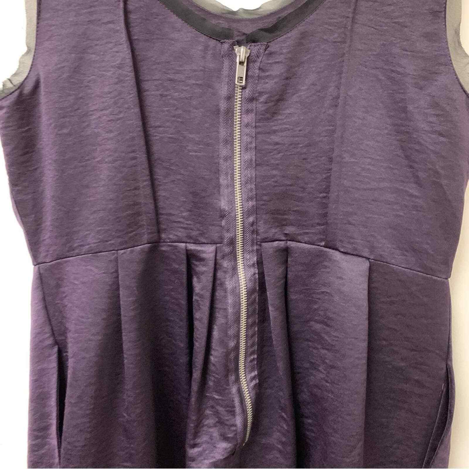 Simply Vera Vera Wang Purple Sheath Cocktail Dress Size 10