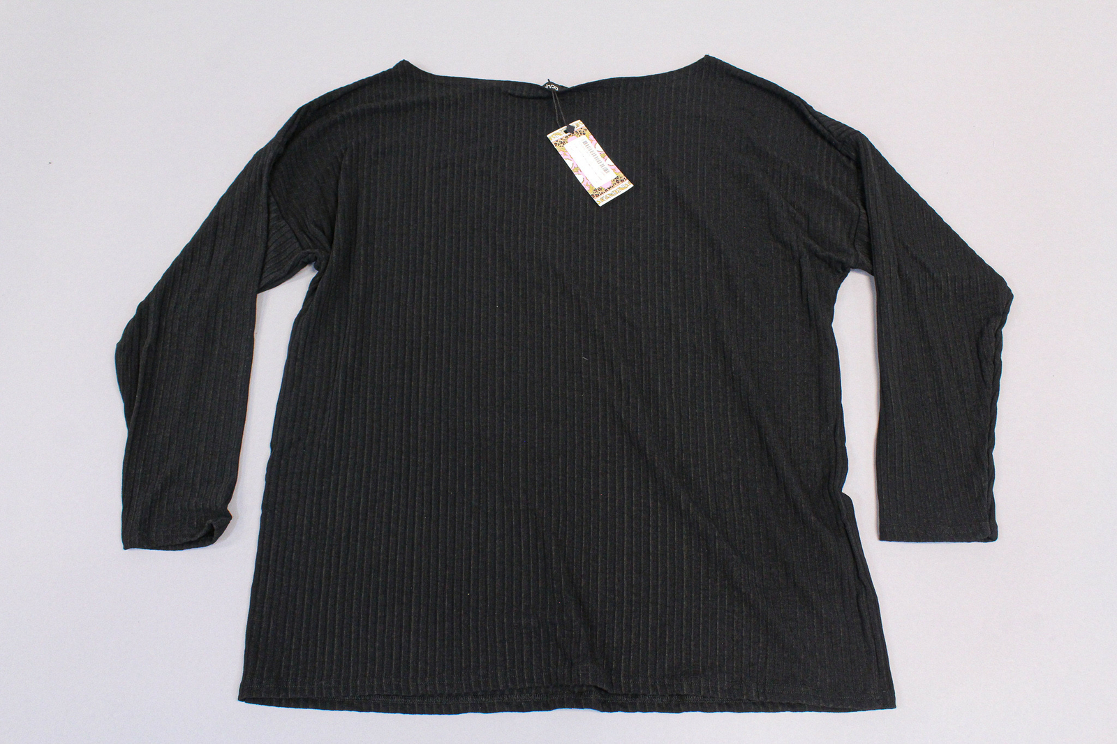 Boohoo Women’s Tie Detail Flared Sleeve Skater Dress CK6 Black Size UK:16 US:12