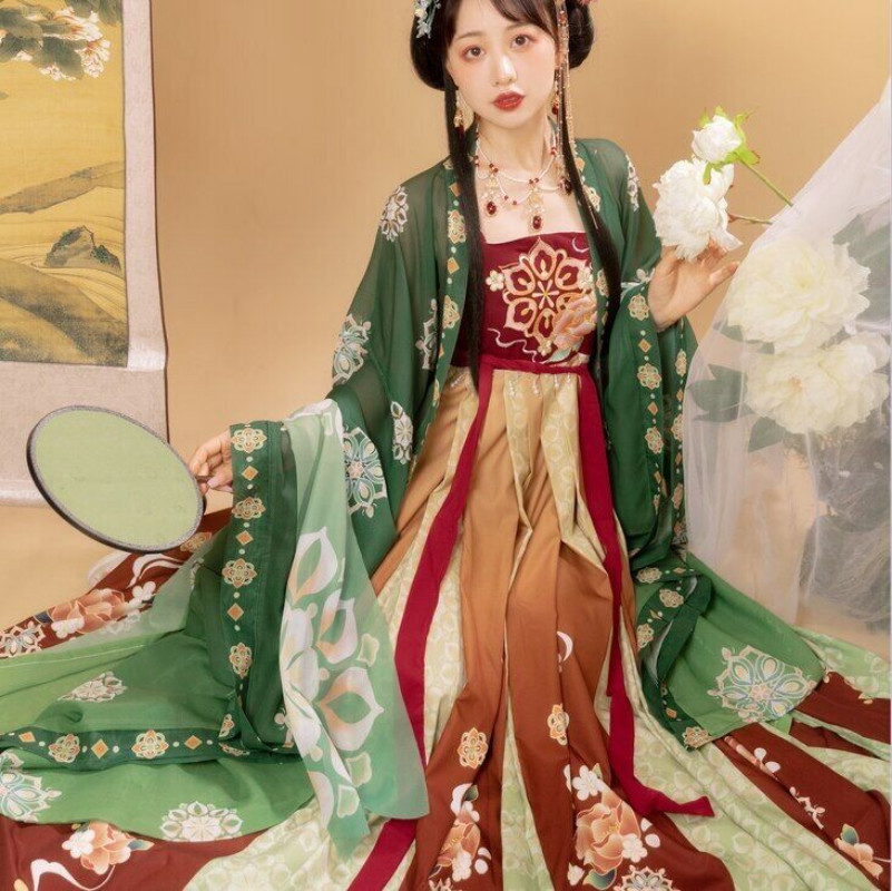 Dress Ancient Chinese Costumes6M Queen Hanfu Embroidery Traditional Women Hanfu