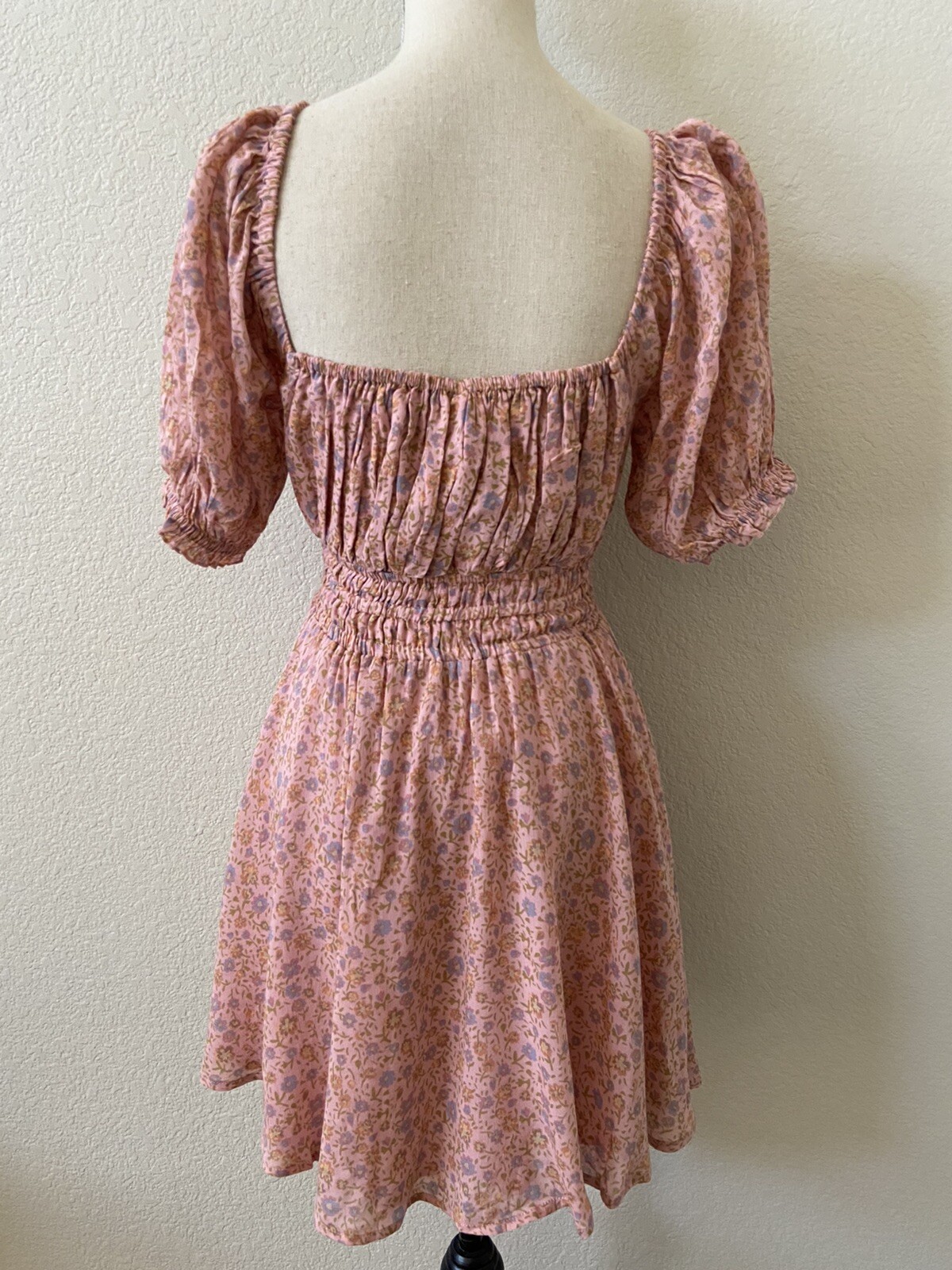 NWT Small Spell & the Gypsy Rae Mini Dress Pink Floral Revolve