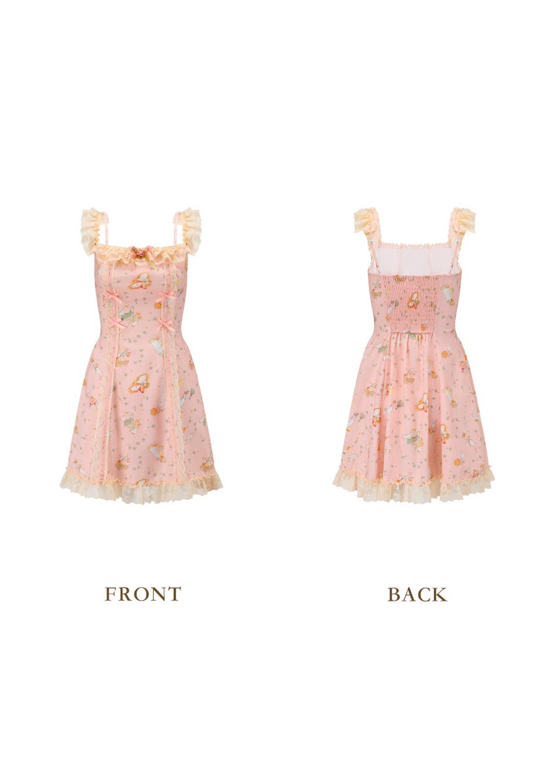 Lacemade daisy kite dress fairycore cottage kawaii fairy floral Lolita