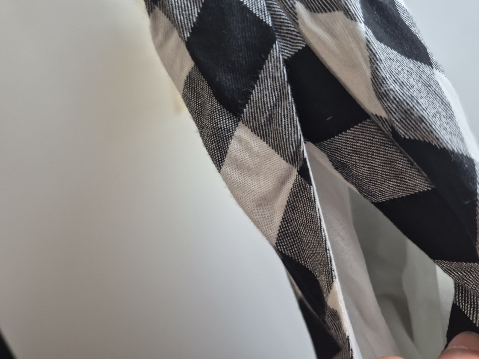 Bardot Black & White Gingham Cutout Midi Dress – 100% Viscose & Cotton Lined – L