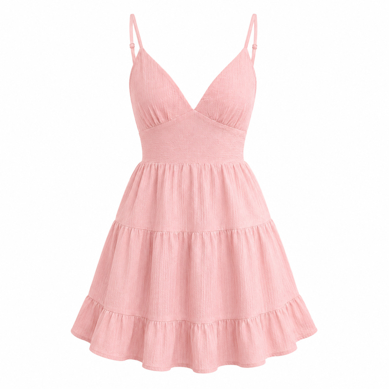 100% Cotton Cami Dress with Ribbon