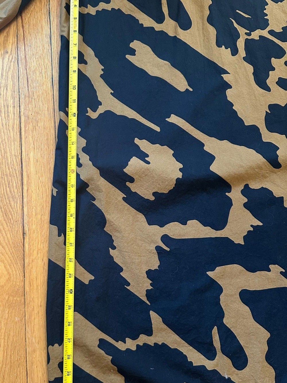 Who What Wear Black and Tan Patterned Women’s 100% Cotton Dress Size Small