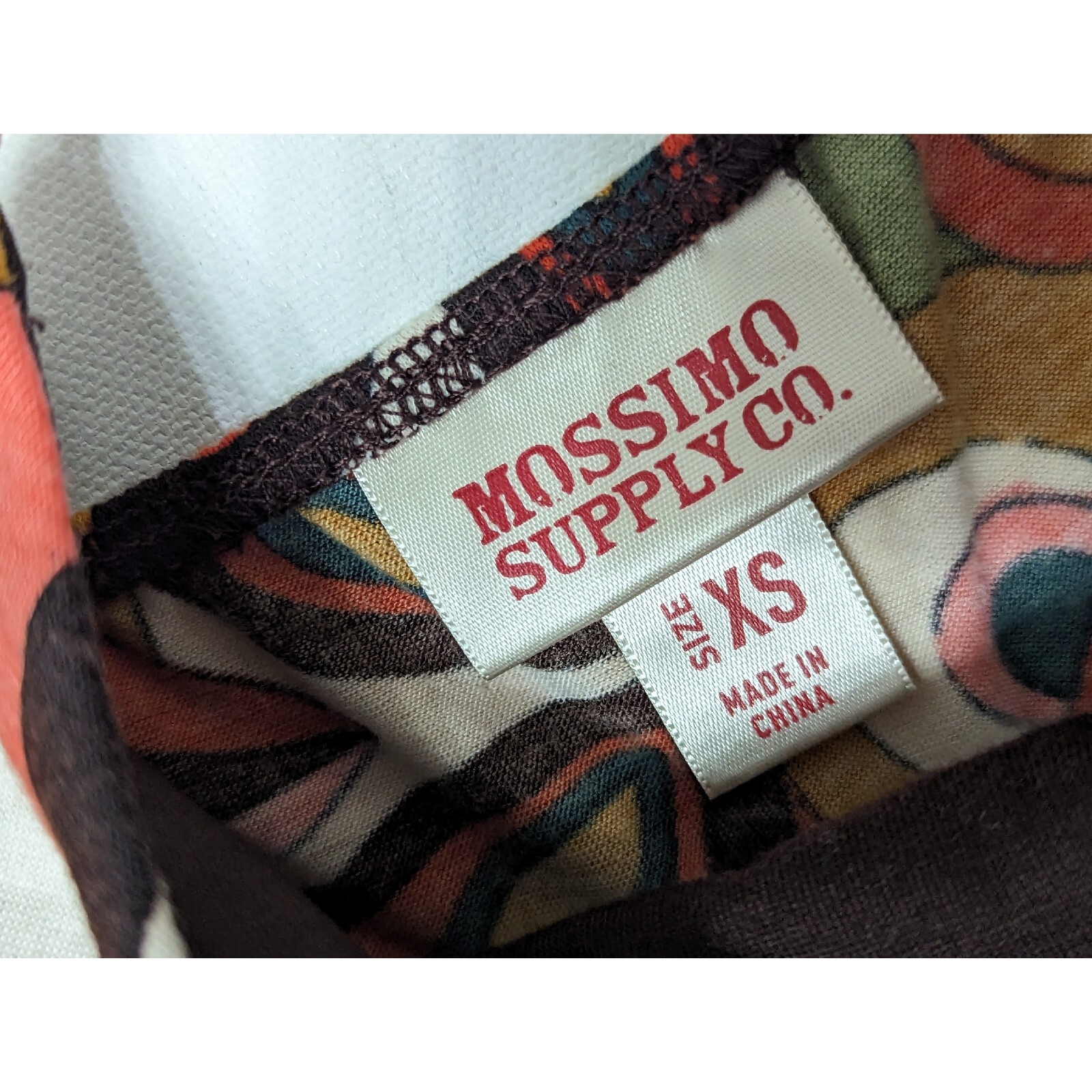 MOSSIMO SUPPLY CO. Spaghetti Strap Summer Dress With Flower Print Size XS