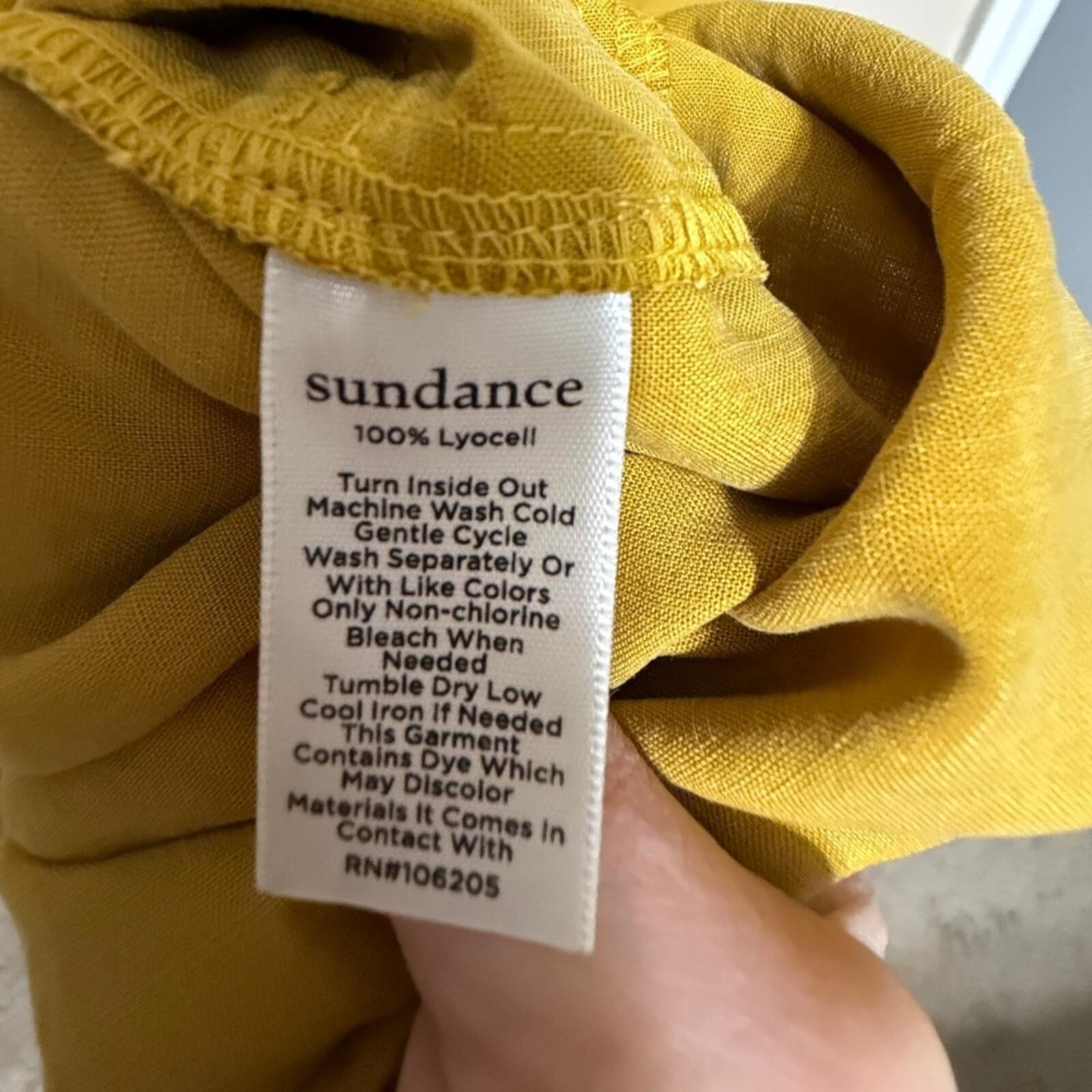 Sundance Golden Button-Up Shirtdress Med