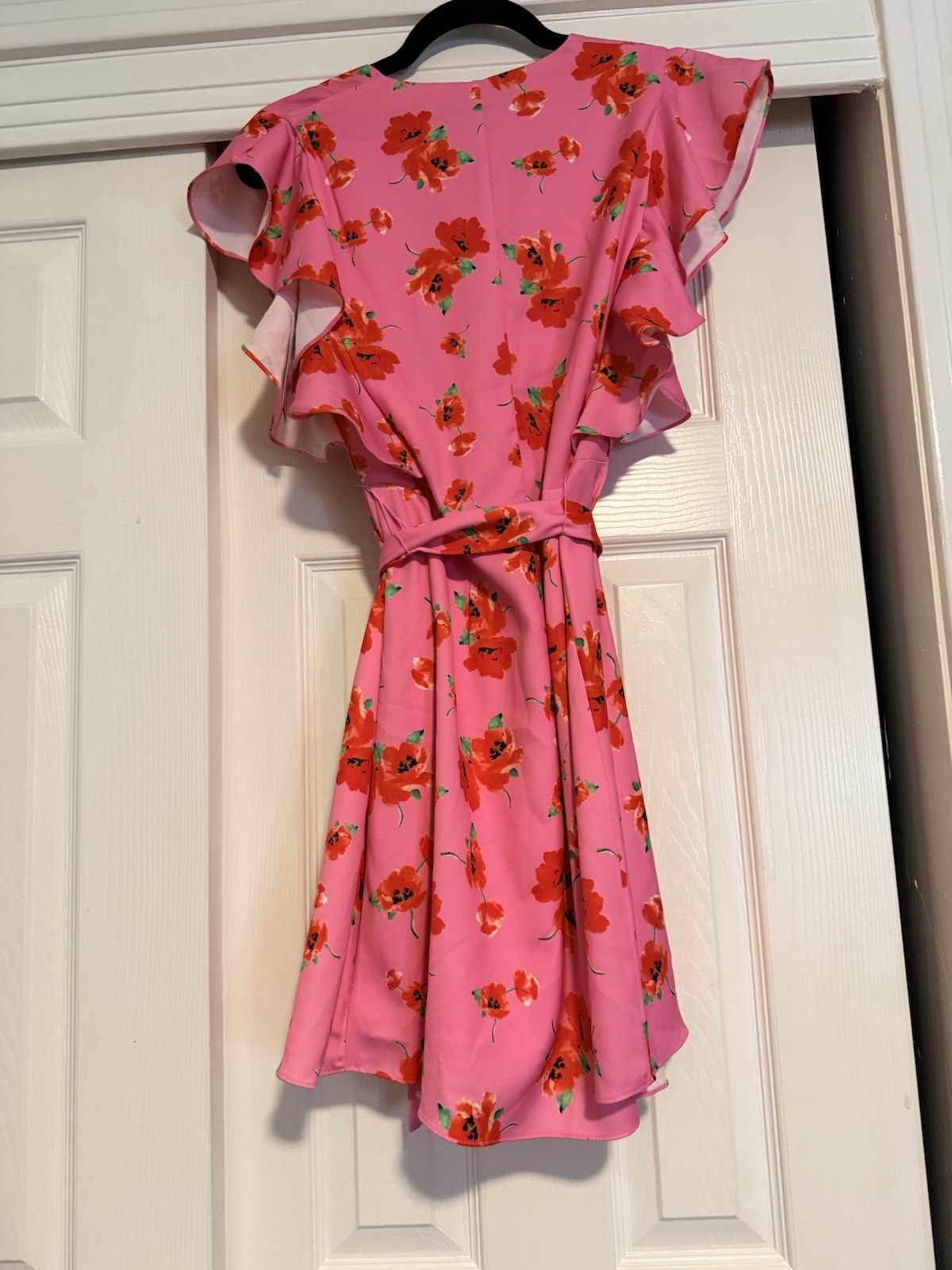 NWT Alexia Admor Maia Floral Wrap Dress Pink Size 2 MSRP $245