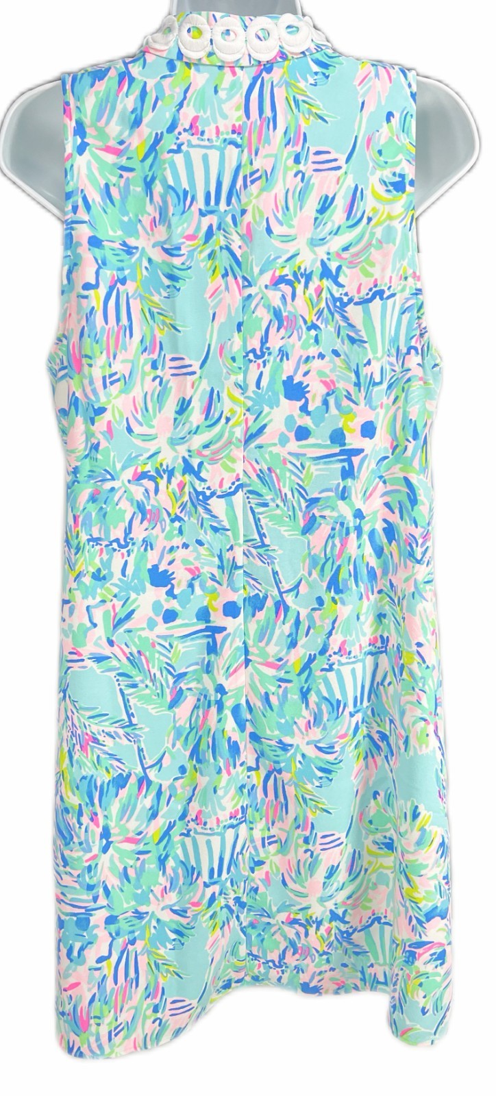 10 Lilly Pulitzer Jane Shift Dress Cabana Cocktail Polyester
