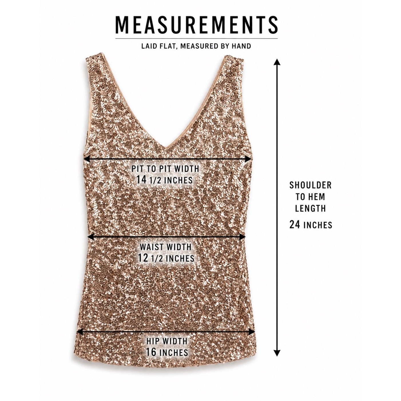 PrettyGuide Rose Gold Sequin Mini Dress Small Y2K Glam Birthday Cocktail V Neck