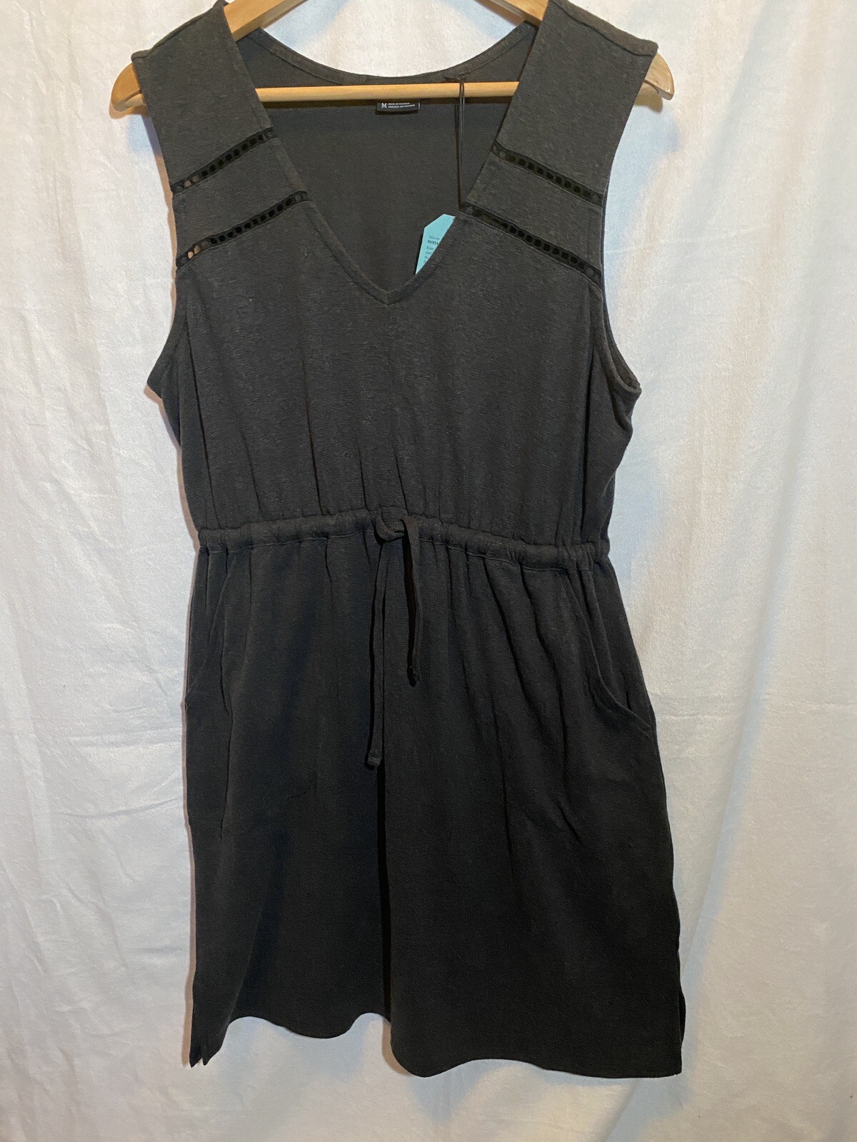 Soft And Easy Wear Pull Over Dress Prana Korrine NWT Black Size M Botique Buy