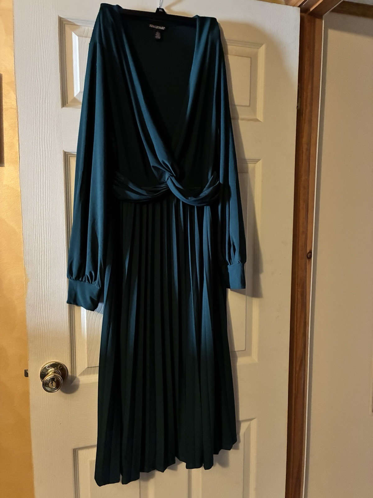 Nina Leonard Dress, Green, Casual, Below Knee Length