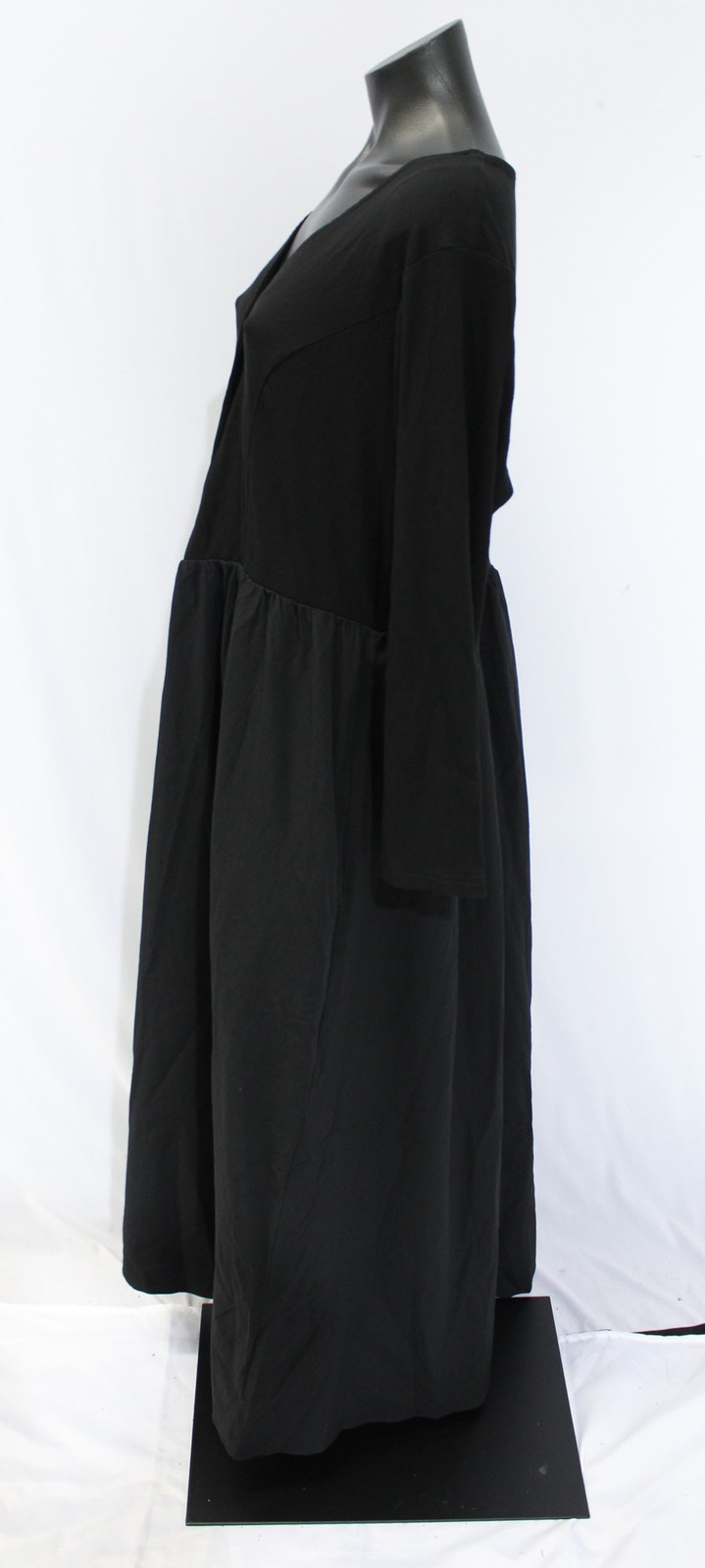 Disturbia Women’s Torrent Button Up Midi Dress EJ3 Black Size UK 20 (US 16) NWT