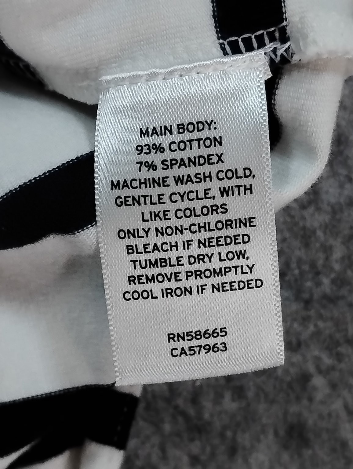 Caslon Black White Striped Maxi Dress Med Short Sleeve Pocket Slit Cotton Blend