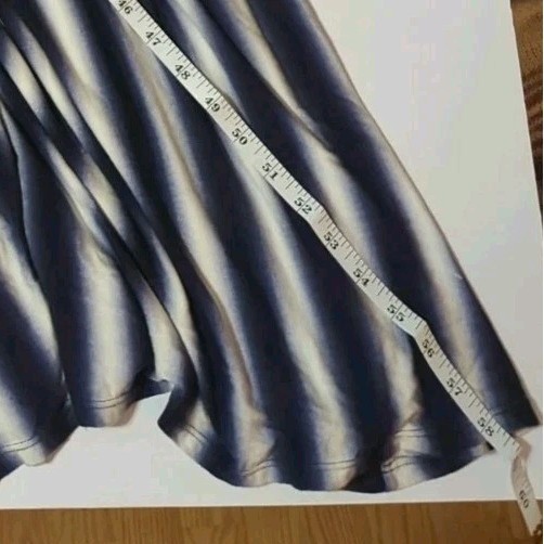 GAP striped Maxi Dress womens S Beach drape garden party coastal boho Hippie
