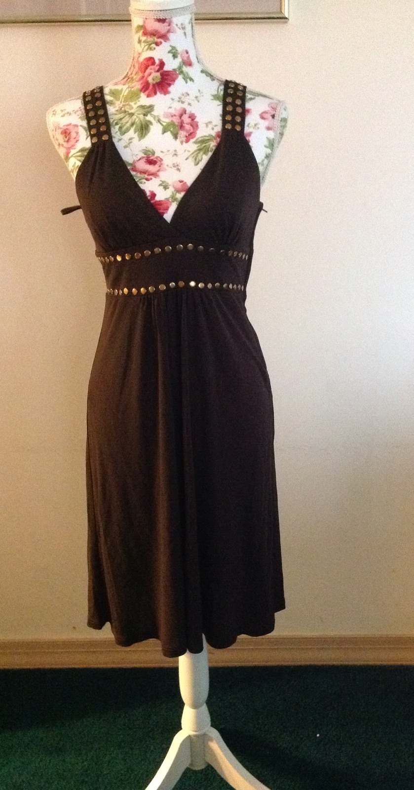 Michael KORS Collection Studded Dress Size 2 Retail 899.00